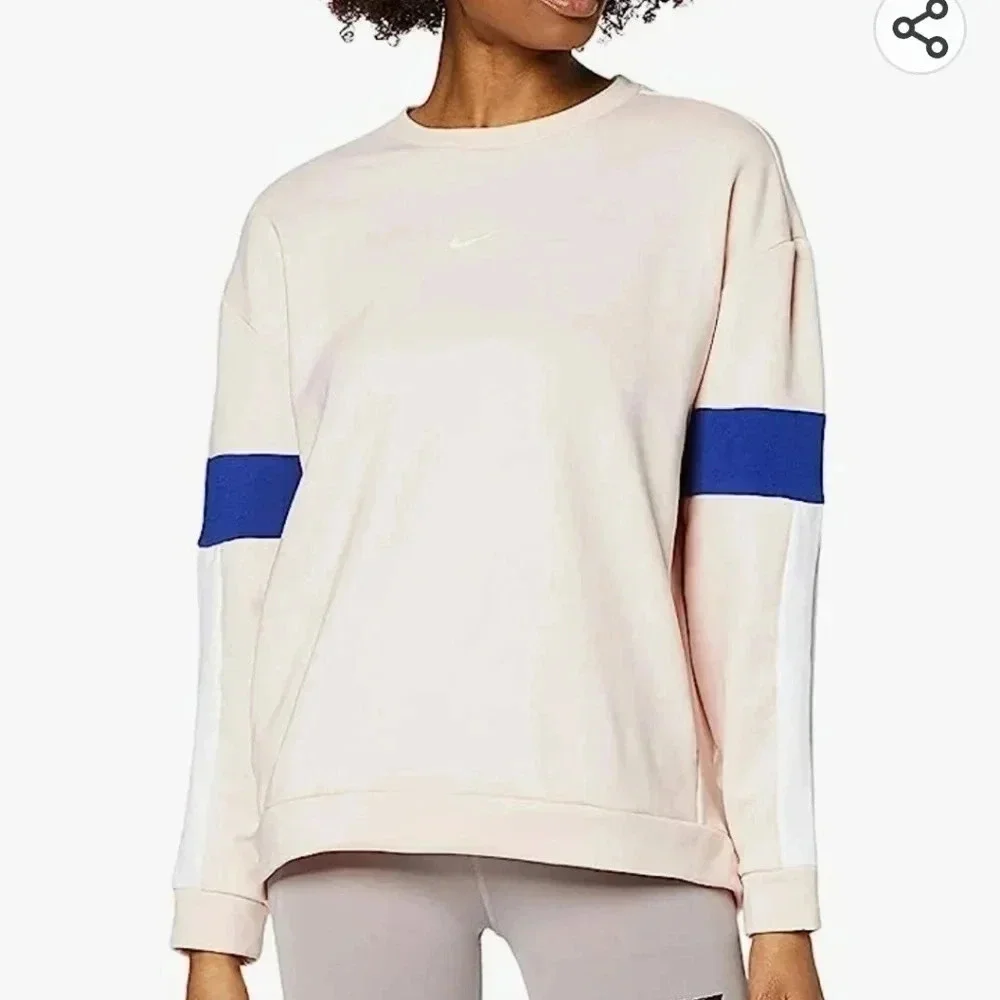 NIKE women's therma colorblock sweatshirt